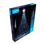 Modee LED dekoračné svetlo s adaptérom (300LED/3m) studená biela (ML-C3001)