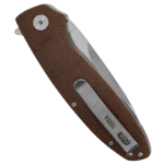 PFB01BRS Petrified Fish PFB01
Terra Satin D2 Brown Micarta