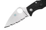 MBKLFS Spyderco Manbug Black Lightweight Leaf Reveal 13