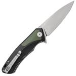 PF838GRW Petrified Fish PF838
Pub Stonewashed D2 Green G10 With Black G10