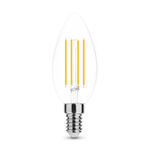 Modee LED žiarovka Filament Candle C35 4W E14 4000K