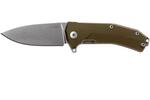 KUR GR LionSteel Liner Lock Sleipner Blade, GREEN G10 fogantyú, IKBS
