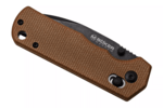 01SC710 Magnum Rockstub Brown Micarta