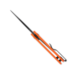 Kizer V3525A2 Yorkie kapesní nůž 6,6 cm, černá PVD, oranžová, G10