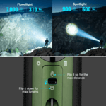 Marauder Mini (OD Green) OLIGHT Customized 6500mAh 3.7V 24wh 32650 _x000D_
Rechargeable Lithium Batt