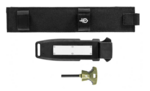 Gerber 31-003942 Ultimate Survival outdoor kés 8,3 cm, zöld-fekete, gumi, tok
