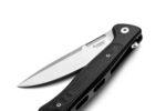 SK01A BS LionSteel Solid BLACK Alumínium kés, MagnaCut penge KÖVES MOSÁS, Fekete vászon betét
