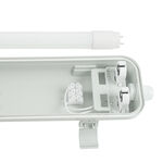 Modee Svietidlo proti prachu/vlhkosti, prázdne 1500mm 2xT8 (1589x93x62mm) (MPL-PPA2T8E-1500A2)