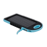 Setty solárny power bank 5000 mAh, modrá (GSM100639)