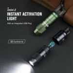 imini 2
(OD Green) OLIGHT One 10180 80mAh Lithium Battery
 (Built-in)