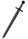 Cold Steel 92BKS Medieval Training Kard gyakorló kard 82 cm, polipropilén, fekete