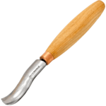 Beavercraft K8a/14 kompakt rövid véső 8 cm, kőrisfa