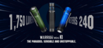 WARRIOR Mini 3(Forest Gradient) OLIGHT Customized 3500mAh 3.6V 18650  Rechargeable Battery (Included