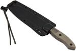 ESEE-CM-6 ESEE 6 univerzální nůž 15 cm, černá PVD, Micarta, pouzdro kydex