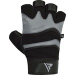 RDX Gym Glove Leather S15 Gray - XL