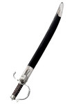 Cold Steel 88CLQ Hunting Sword zberateľský meč 61 cm, drevo, drôt, kožené puzdro