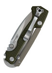 Cold Steel 58SQ AD-15 kapesní nůž 8,9cm, zelená, hliník, G10
