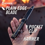 Gerber Armbar Scout - Dark Green multifunkčný nástroj, čierno-zelená, oceľ, hliník, 7 funkcí