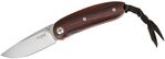 8210 ST LionSteel MINI full Santos wood handle, D2 blade, with sheath