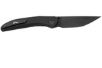 MKM MK DT-ABKB DETONARIO vreckový nôž 7,7 cm, PVD, celočierna, hliník