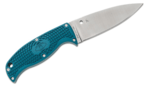 FB31PBL2K390 Spyderco Enuff 2 Blue K390 Leaf Reveal 12