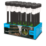 Modee záhradná solárna LED lampa GS002 31 cm HB 40 mAh 24ks (ML-GS002)