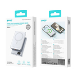 GSM193927 BWOO Ultra-slim aluminium magnetický výkon bank P76 PD 20W 10000 mAh s digitálním displeje