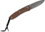 8800D ST LionSteel Opera Damascus Heinsgringla Santos wood Handle, wood box
