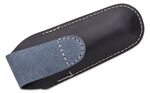 8800 CE LionSteel Folding knife with D2 blade, stag handle with sheath