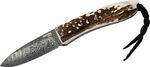 8800D CE LionSteel Opera Damascus Heinsgringla Stagl fogantyú, fa doboz