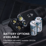 PL Turbo Valkyrie OLIGHT 2 x 1600mAh CR123A