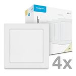 Modee LED Čtvercový LED panel - montovatelný 12W 1980lm neutrální bílá P4 (ML-LPS4000K18WPN)