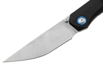 MKM MK DT-ABK DETONARIO vreckový nôž 7,7 cm, Stonewash, čierna, hliník