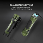 Seeker 4 Pro _x000D_
(OD Green) OLIGHT Customized 3.6V 5000mAh 21700 _x000D_
Lithium-ion Battery