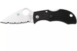 MBKLFS Spyderco Manbug Black Lightweight Leaf Reveal 13