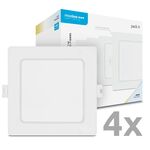 ML-LPSB6000K6WPN Modee LED Panel Négyzet - Beépíthetó P-sorozat 6W 6000K (660 lumen) P4 ERP