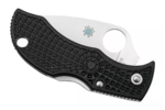 MBKLFS Spyderco Manbug Black Lightweight Leaf Reveal 13