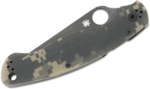 C36GPCMOBK2 Spyderco Military 2 Camo G-10 Black Blade Reveal 13
