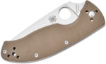 C122GBNM4P Spyderco Tenacious Brown G-10 CPM M4 Reveal 13