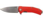 KUR OR LionSteel Liner Lock Sleipner Blade, ORANGE  G10 handle, IKBS