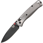 Benchmade 535BK-4 Bugout 4 vreckový nôž 8,2 cm, čierna Cerakote, tmavosivá, hliník