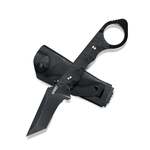 Kubey KU320B WOLF E-CQC všestranný nůž 7 cm, Dark Stonewash, černá, G10, pouzdro Kydex