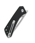 Kubey KU331A Thalia Fekete zsebkés 8,3 cm, fekete, G10, csat