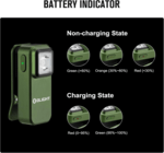 Oclip
(OD Green) OLIGHT Customized 280mAh 3.7V
Rechargeable Battery