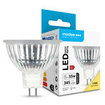 Modee LED Spot bodová žárovka 4,5W MR16 12V 345lm, sklo, stmívatelná (ML-MR162700K4,5WDN)