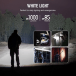 Arkfeld UV NW OLIGHT 3.7V 1050mAhRechargeable (Built-in)