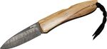 8800D UL LionSteel Opera Damascus Heinsgringla Olive wood Handle, wood box