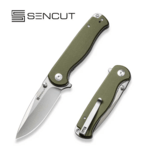 S23054B-2 Sencut Errant OD Green G10 Handle
Satin Finished 9Cr18MoV Blade
Liner Lock