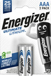 Energizer Ultimate Lithium AAA / 2 FR03 / 2 1,5V lithiové mikrotužkové baterie 2ks 7638900262629