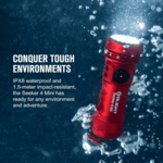 Seeker 4 Mini_x000D_ (Red) OLIGHT 3.6V 18350 1100mAh Rechargeable_x000D_ Lithium-ion Battery